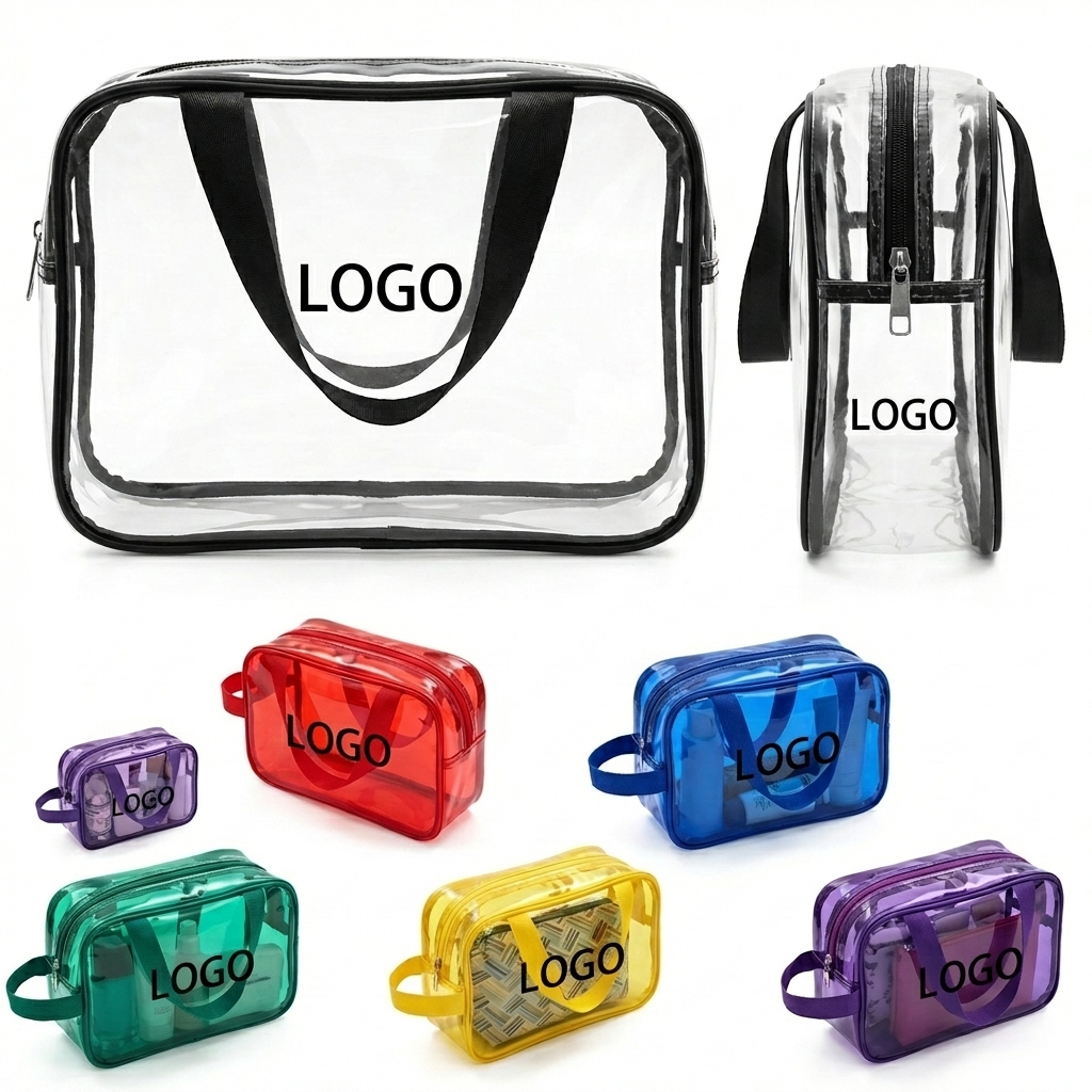 Clear PVC Travel Toiletry Organizer