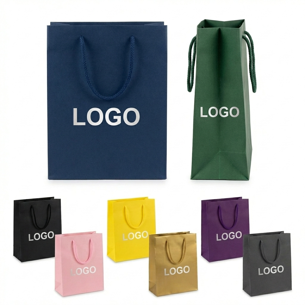 Eco-Friendly Single Bottle Wine Tote with Rope Handles