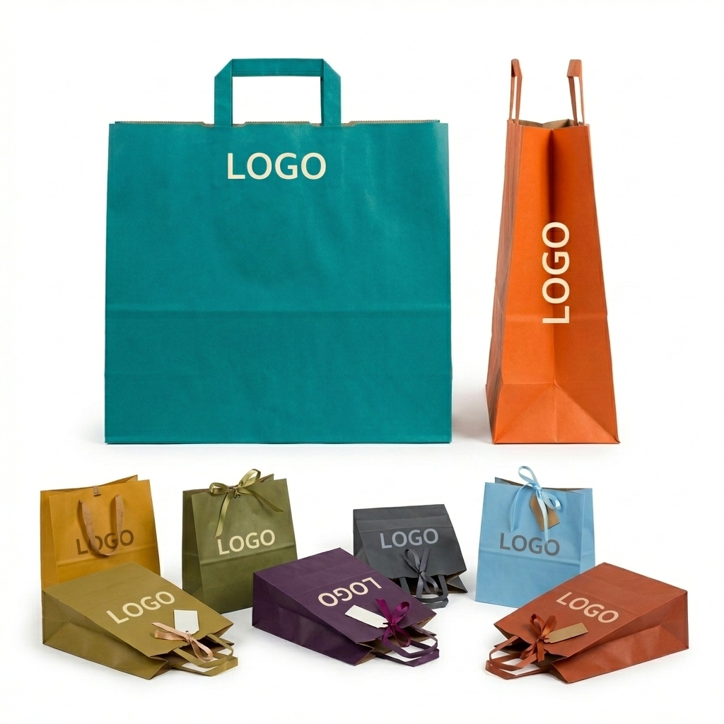 Vibrant Reusable & Biodegradable Gift Tote Bags