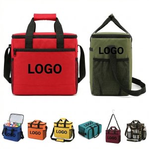 Durable 15L Thermal Lunch Tote, PEVA Foil Interior & EPE Foam Padding for Maximum Food Protection