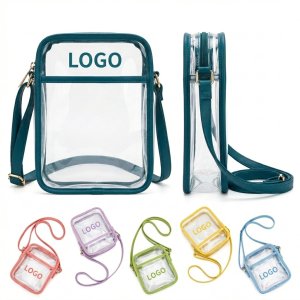 Waterproof Transparent Event Crossbody Bag for Hassle-Free Entry