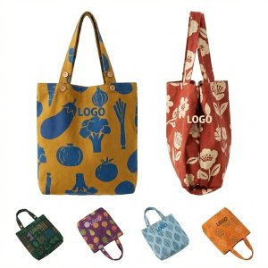 Collapsible Eco-Friendly Tote Bag - 8-Color Carryall