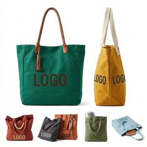 Artisan Embellished Heavyweight Canvas Tote Collection