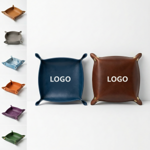 Customizable Collapsible Valet Tray for Keys, Coins & Organizing Odds & Ends